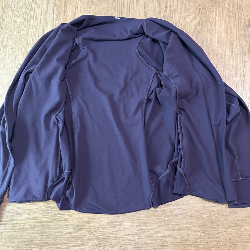 Lululemon Full Zip Jacket Women’s 6 Pearlescent Purple - Picture 8 of 12